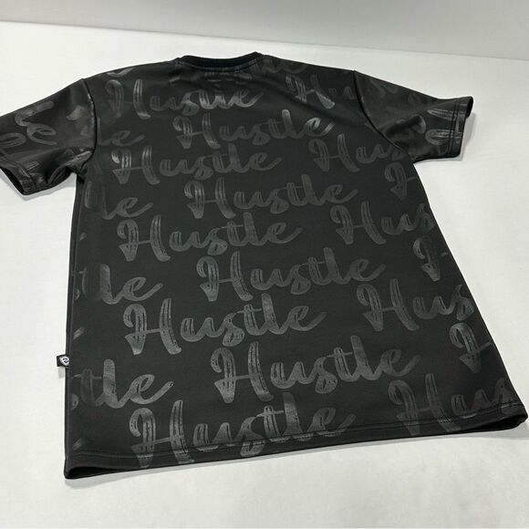 Encrypted Hustle Shirt Black Short Sleeve Medium - Picture 5 of 8